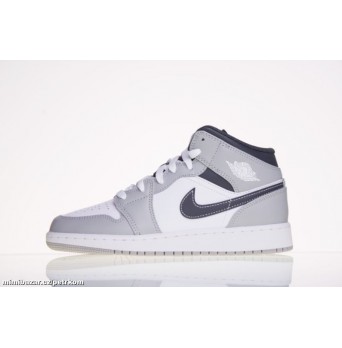 Tenisky NIKE Air Jordan 1 Mid GS - 554725 078